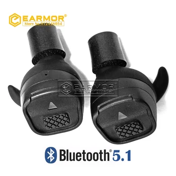 EARMOR M20T Nové Bluetooth zátkové chrániče sluchu Lov Headset Streľba Elektronické zátkové chrániče sluchu Proti Hluku Ucha, Plug Šumu NRR26db