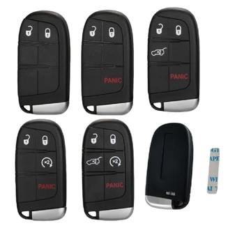 2/3/4/5 Tlačidlá Smart Remote Kľúča Vozidla Shell Pre Chrysler Jeep Dodge Journey 2011-2015 Keyless Fob Prípade 0