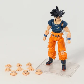 Model Bábiky SHF Dragonball Super Son Goku Ultra Inštinkt Prihlásiť PVC Akcie Obrázok Zberateľskú Darček Hračka