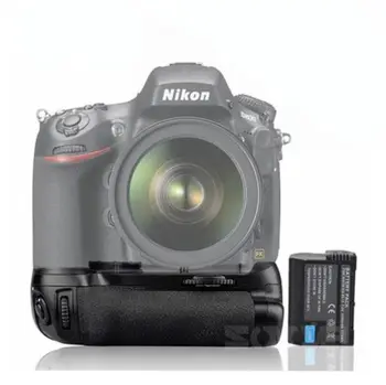 JINTU Vertial Power Battery Grip +1x Batériu EN-EL15 Batéria pre Nikon D810 D800 D800E DSLR Fotoaparátu, ako je MB-D12