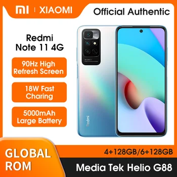 Globálne Rom Xiao Redmi Poznámka 11 4G Smartphone 6.5