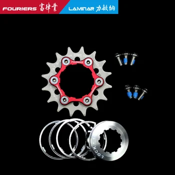 FOURIERS CR-S002 Požičovňa Jednej Rýchlosti Freewheel BMX Zotrvačníka Reťazové Ozubené Koleso Reťazca Krúžok Systém 16t ~ 23t Cyklistické Doplnky