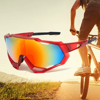 Vonkajšie Cyklistické Motocyklového Okuliare Ochrana Očí Prachotesný Vetru Okuliarov Šport UV Ochranný Non-slip Slnečné Okuliare