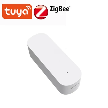 Tuya Zigbee Malé Smart vibrácií snímač pohybu vibrácií senzor detekcie alarm monitor smart home spojenie tuya bránou použitie