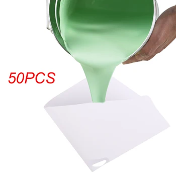 Veľkoobchod Rýchle dodanie 50pcs Oka Kužeľovej Nylon Micron Papier, Farby Sitko Filtra Čistenie Filtračných Pohár Lievik Jednorazové