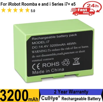 I7 14,4 V 3200mAh i7 Výmena Batérie pre iRobot Roomba e a i Séria i7+ e5 7150 7550 i3 3150 i3+ 3550 i4 4150 i4+ 4624864