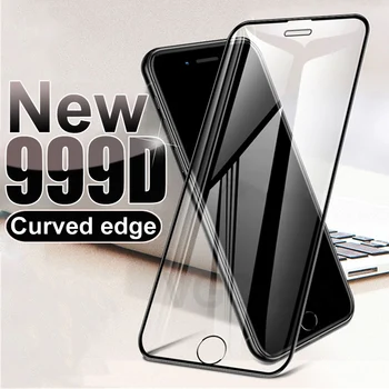999D Zakrivené Ochranné Sklo Pre iPhone 7 8 6 6 Plus SE 2020 Sklo Screen Protector iPhone X XS 11 Pro Xs Max XR Glas Film Prípade