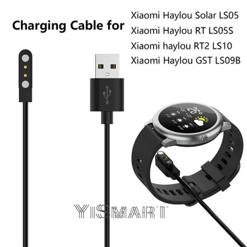 Nabíjací Dok pre Xiao Haylou Solárne LS05 Prenosné USB Magnetické Nabíjací Kábel pre Haylou RT RT2 GST Smart Hodinky, Príslušenstvo