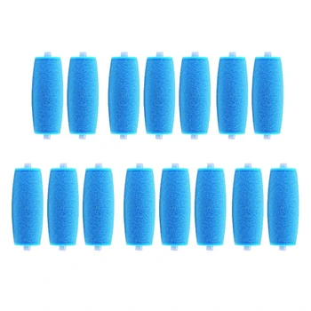 15 Balíky Modrej Náhradné Valčeky pre Amope Pedi Náplne Kompatibilný s Mokré a Suché Elektronické Dokonalé Nohy Súbory