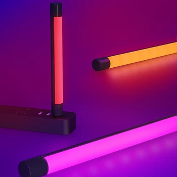 Prenosné RGB Lampa Farebné LED Pásiky Svetla Selfie Vyplniť Svetla Pre Tiktok Live Krásy Fotografie Atmosféru Nočné Osvetlenie, Výzdobu