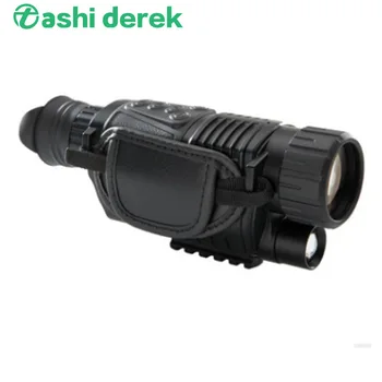 5X40 digitálne infračervené nočné videnie nástroj bezpečnostnej hliadky 5x nočné videnie videorekordér monokulárne ďalekohľad