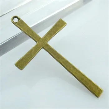 5 ks Prívesky Antické Bronzové Pozlátené Kríž Kúzlo Prívesky Kovové Šperky poznatky pre DIY 13920