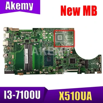 Akemy X510UA MB._I3-7100U Doske Pre ASUS X510UA X510UN X510UQ X510UAR Notebook Doske 90NB0FQ0-R00051 0