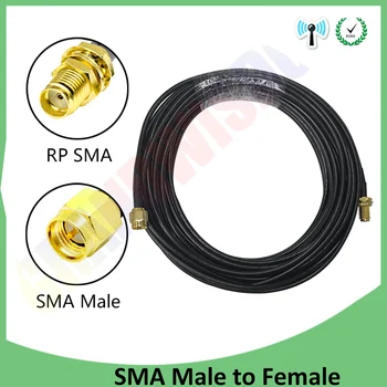 EOTH 30 m SMA Samec Samica 2.4 internet vecí Antény Zapojte Konektor Pigtail Koaxiálny Jumper Predlžovací Kábel RG174 prispôsobiteľné