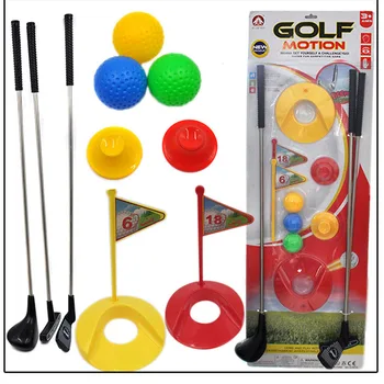 Vonkajšie Zábavné Mini Golf Hračka Nastaviť Deti Učia Aktívne Raného Vzdelávania Športové Hry Cvičenia Loptu Hračky Pre Chlapcov A Dievčatá Hrať Loptu Hračka 0