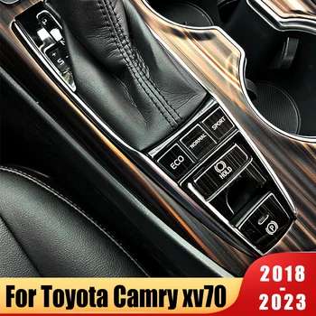 Auto Styling Konzoly Radenie Multimediálne P Tlačidlá Kryt Nálepka Pre Toyota Camry V70 2018 2019 2020 2021 2022 2023 Príslušenstvo