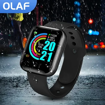 Smart Hodinky Veľký Displej Inteligentný Náramok Bluetooth Digitálne Hodinky Šport Fitness Tracker Krokomer Smartwatch pre Android Ios
