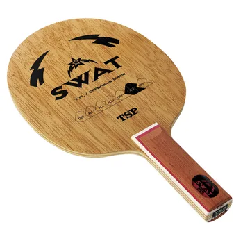 TSP Pôvodné SWAT Stolný Tenis Kotúča (7 Vrstvové Drevo, Loop / Rýchly Útok) Raketa príkaz Ping Pong Bat Pádlo