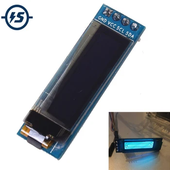 Pre Arduino SSD1306 I2C OLED LCD Displeja Modul 0.91 palcový 128x32 IIC Sériové Modrá 0.91