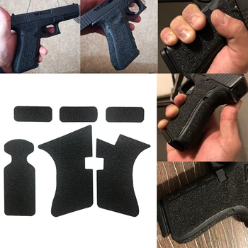 Protišmykovým Gumovým Textúra Grip Zabaliť Pásku Rukavice pre Glock 17 19 20 21 22 25 26 27 33 43 puzdro 9mm pištole, zbraň časopis Časti