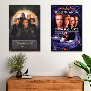 Stargate SG-1 TV Show Wall Art Plátno Plagáty Dekorácie Umenie 24x36 Plagát Osobný Darček Moderné Rodinné spálňa Decor