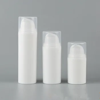 10PC Naplniteľné Fľaše Cestovné kozmetické obalov Prázdne airless čerpadla plastové fľaše vákuové tlak emulzie fľašu s mliekom