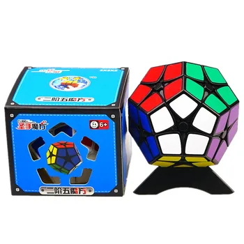 Shengshou Kilominx 2x2 Magic Speed Kocka Stickerless Profesionálne Fidget Hračky Cubo Magico Puzzle Fidget Hračky pre Úzkosť