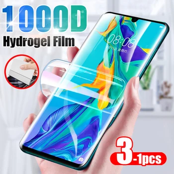 Hydrogel Fólia Pre Huawei P20 P30 P40 Pro Lite Screen Protector Mate 20 30 40 P Smart Z Y6 2018 2019 Plus Ochranné Nie Sklo