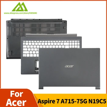Nový, Originálny opierka Dlaní Horný Kryt Spodnej puzdro Pre Acer Aspire 7 A715-75G N19C5