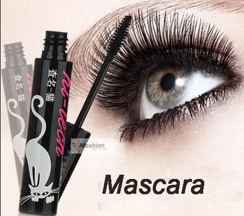 1pc Nové značky Oko Mascara ženy make-up Dlho Rias Silikónový Štetec, objem vyjadriť zakrivenie predĺženie colossal Nepremokavé