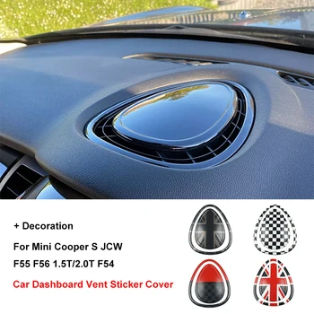 Pre Mini Cooper S F55 F56 F57 F54 1.5 T 2.0 T Tabuli Air Vent Zásuvky Dekorácie Kryt Nálepky, Auto, Auto Styling Príslušenstvo
