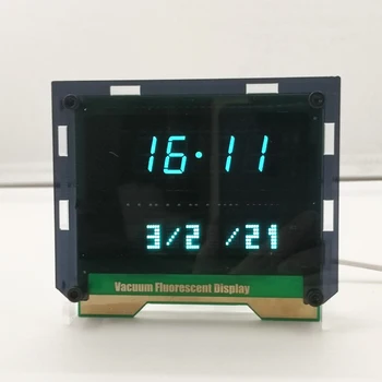VFD hodiny VFD displej, Kreatívne hodiny WIFI načasovanie Ponorenie zlato doska DS3231 čip