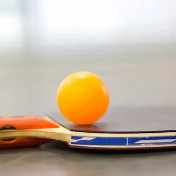 Zábava Svetlé Farby Tréning Stolný Tenis Lopty Hra
