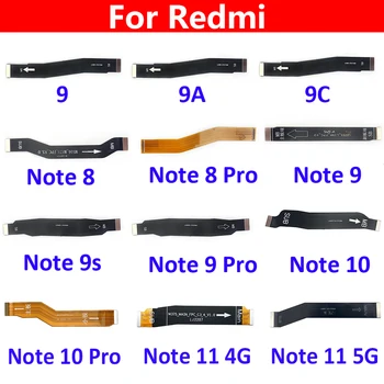 Nová základná Doska základná Doska Doske Konektor Flex Kábel Pre Xiao Redmi 9 9A 9C 6 6A 8A Poznámka 10 8 7 6 Pro Poznámka 11 4G 5G 0