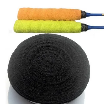 1 Rolka 10 m Anti-slip Towel Badminton Grip samolepiace Pot Kapela Overgrip Tenis Zábal Pre Raketa Rybársky Prút Šport Pásky 0