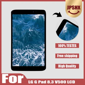 100% Nová Pre LG G Pad 8.3 V500 LCD Displej Dotykový Displej Digitalizátorom. pre LG V500 Tablet LCD Displej Montáž