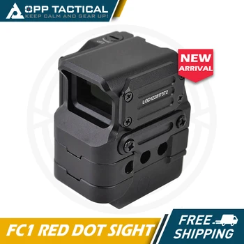 Taktické FC1 Holografické Rozsah Red Dot Optika Pohľad Reflex Pohľad Lov Optické Collimator pre 20 mm Železničnej Riflescope Pamiatky