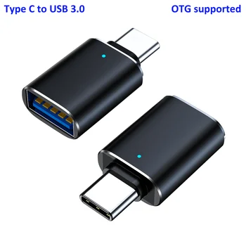 USB 3.0 Typu C OTG Adaptéry TypeC Samec na USB Žena Converter C do Mikro Konektor, Adaptér pre Samsung Xiao Huawei iPhone