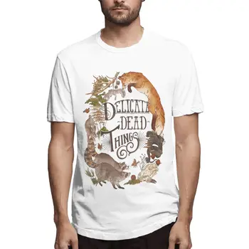 Taxidermickému Jemné Mŕtve Veci Mužov Klasické T-Tričko Cool Tee Tričko Krátky Rukáv Kolo Krku T-Shirt 100% Bavlna Vytlačené Oblečenie
