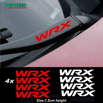 4pcs Auto stierač nálepka Pre Subaru WRX
