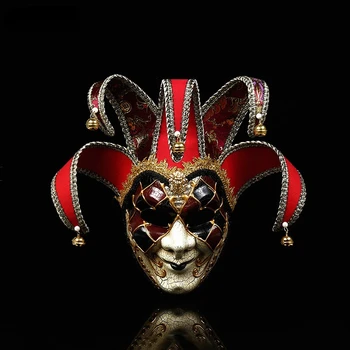 Novo High-end Benátskej Maškaráda Maska Maska Európe a Spojených Štátoch Halloween Klaun Maska Zobraziť Dodávky