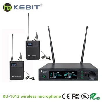 KEBIT KU-1012 Profesionálne UHF Ručné,ClipDual Bezdrôtový Mikrofón 0