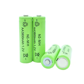 4-12pcs AA Batérie 3800mAh 1.2 V Ni-MH Dobíjacie Batérie Pre Baterky, Hračky Hodiny MP3 Prehrávač Akumulátor Vymeniť Ni-Mh AA kontakty batérie