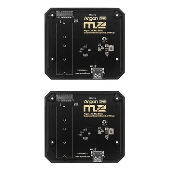 2X M. 2 Expansion Board USB 3.0 Na M. 2 SATA SSD Adaptér Pre Raspberry Pi 4 Model B Základňu Pre Argón V2/M. 2 Veci