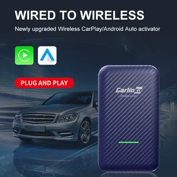 CarlinKit 4.0 Wireless Android Auto CarPlay Adaptér pre Apple CarPlay Dongle Auto Connect pre Volkswagen Toyota, Honda Audi Benz
