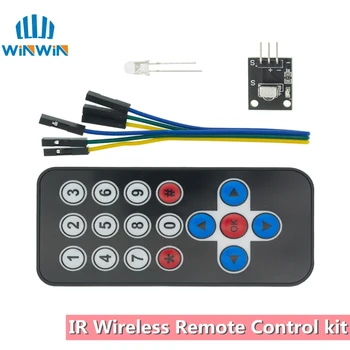 Infračervený IR Bezdrôtové Diaľkové Ovládanie Modulu Súpravy DIY Kit HX1838 Pre Arduino Raspberry Pi 0