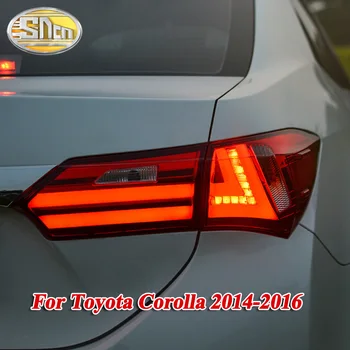 Zadné Jazdy Lampa + Brzdové Svetlo + Zadnej strane + Zase Signál Auto LED zadné Svetlo zadné svetlo Na Toyota Corolla Altis 2014 2015 2016