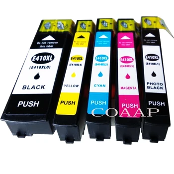 5 Kompatibilné T410 XL atramentové kazety pre EPSON Expression Premium XP-540 530 635 645 Tlačiareň