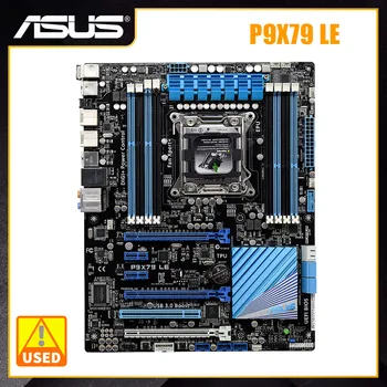 ASUS P9X79 LE X79 Doske Ťažba Doske LGA 2011 64 gb DDR3 3×PCI-E 3.0 X16 Podpora Xeon E5 2650 v2 Core i7 Cpu, USB3.0