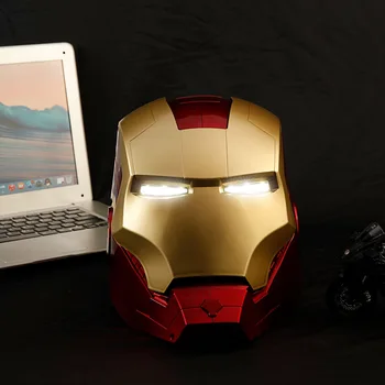 Iron Man Mk5 Elektrické Prilba Anime Deriváty Maska Nositeľné Čínština A Angličtina Hlas, Diaľkové Ovládanie Prilba Hračky Pre Dospelých